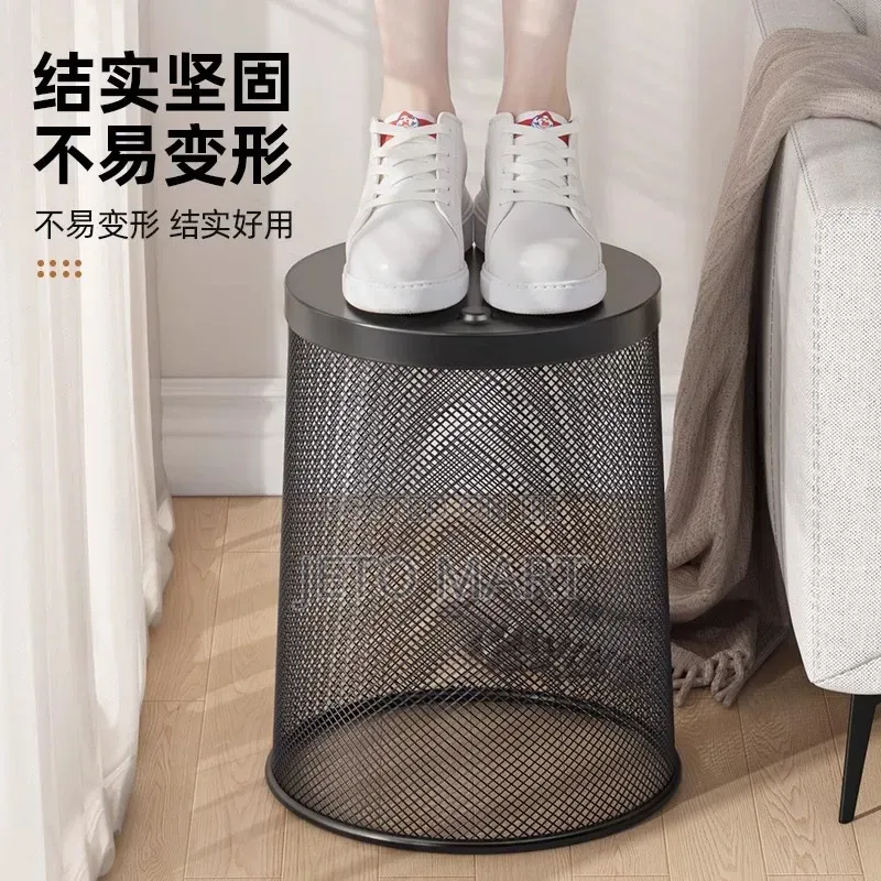 Stainless Office Mesh Dustbin