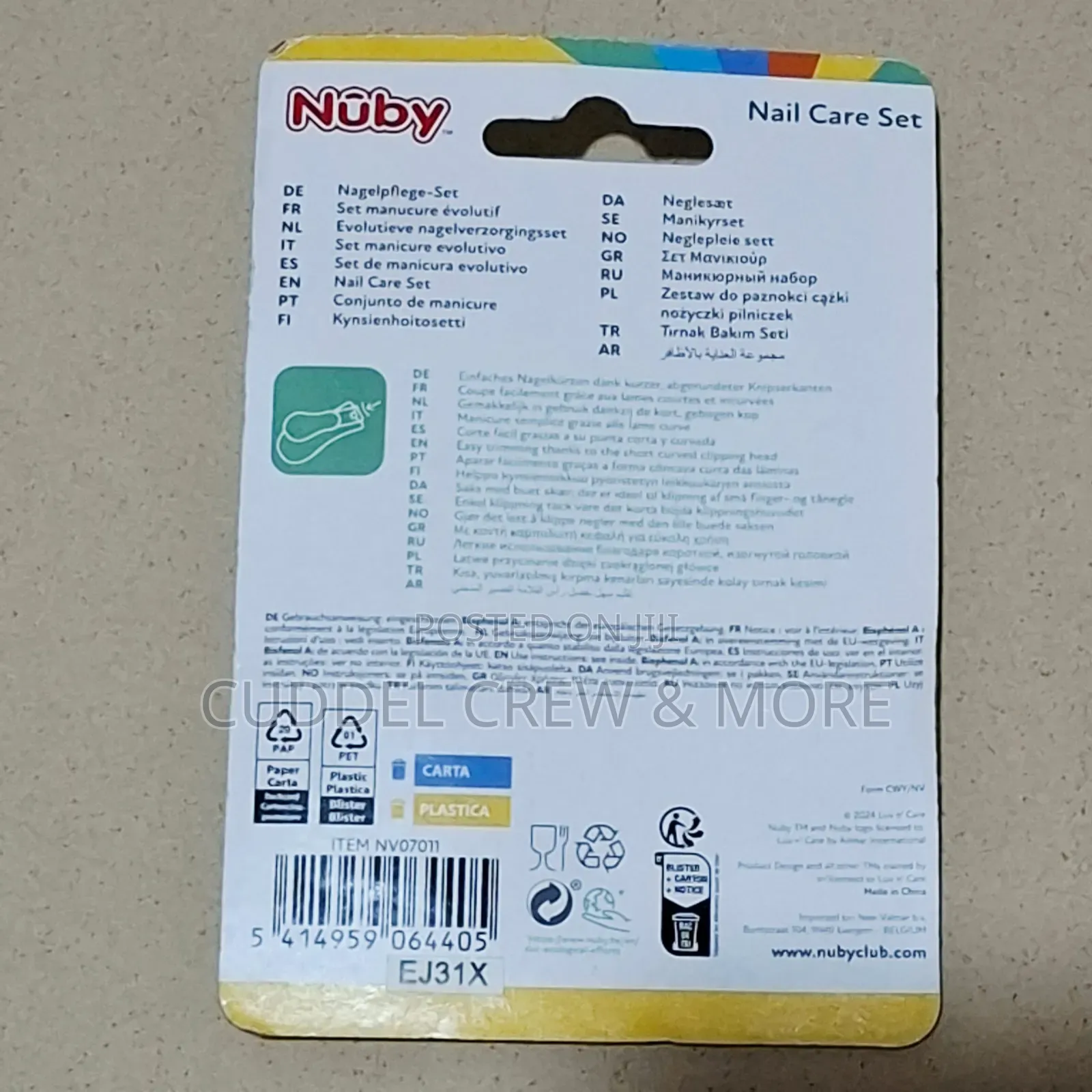 Nuby Baby Grooming Nail Care Set