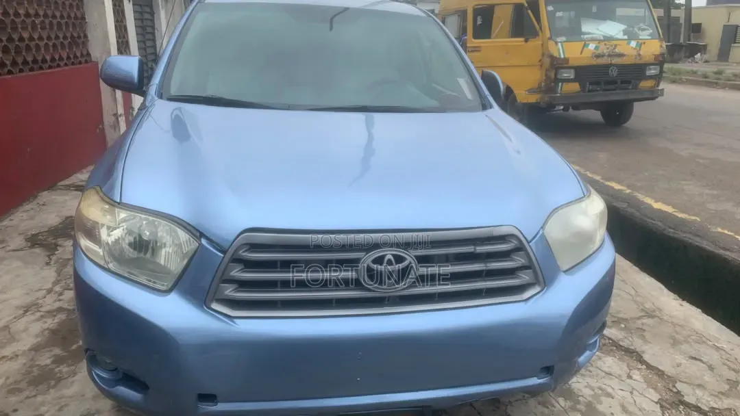 Toyota Highlander 2008 Blue