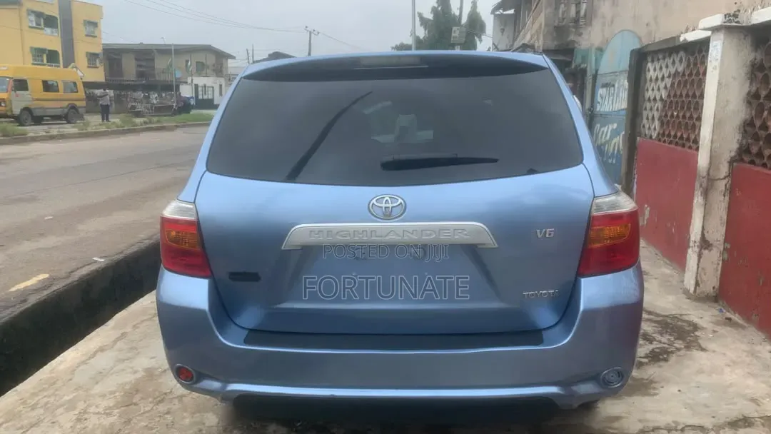 Toyota Highlander 2008 Blue