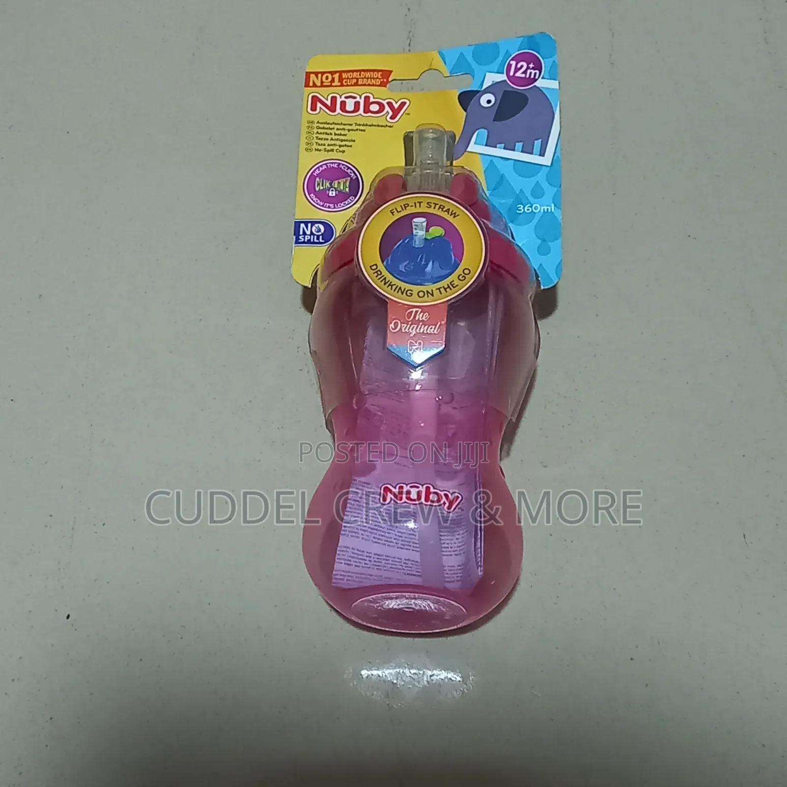 Nuby Flip-It Straw Cup