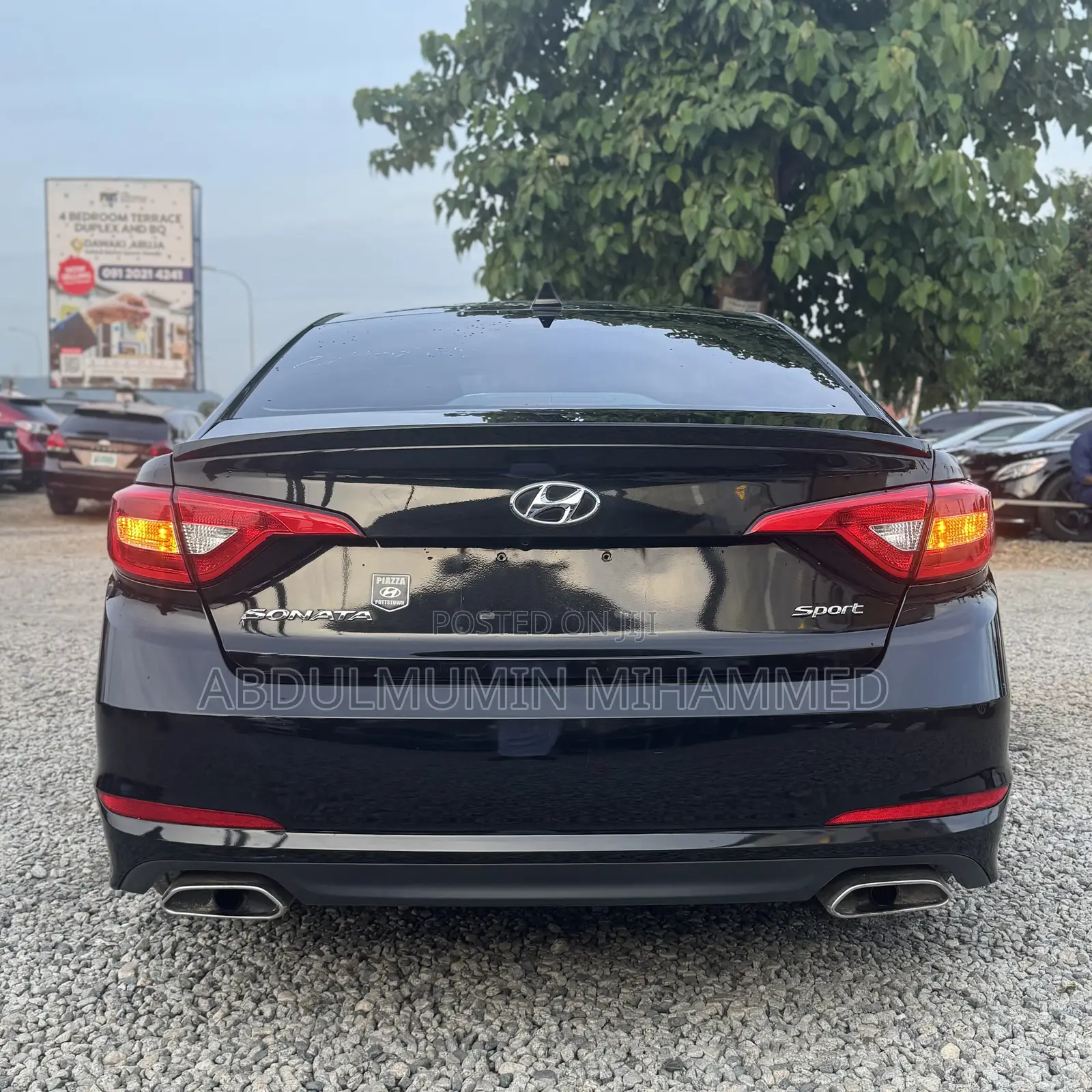 Hyundai Sonata Sport Sedan FWD (2.4L 4cyl 6A) 2016 Black