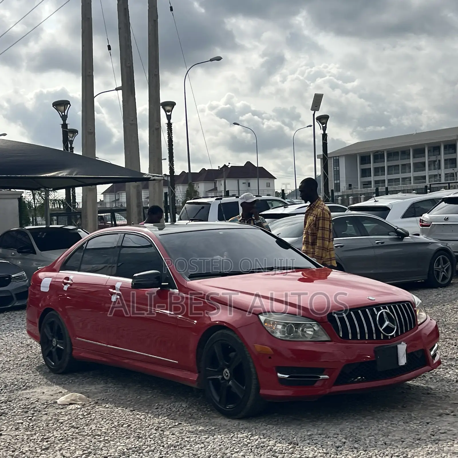 Mercedes-Benz C300 2010 Red
