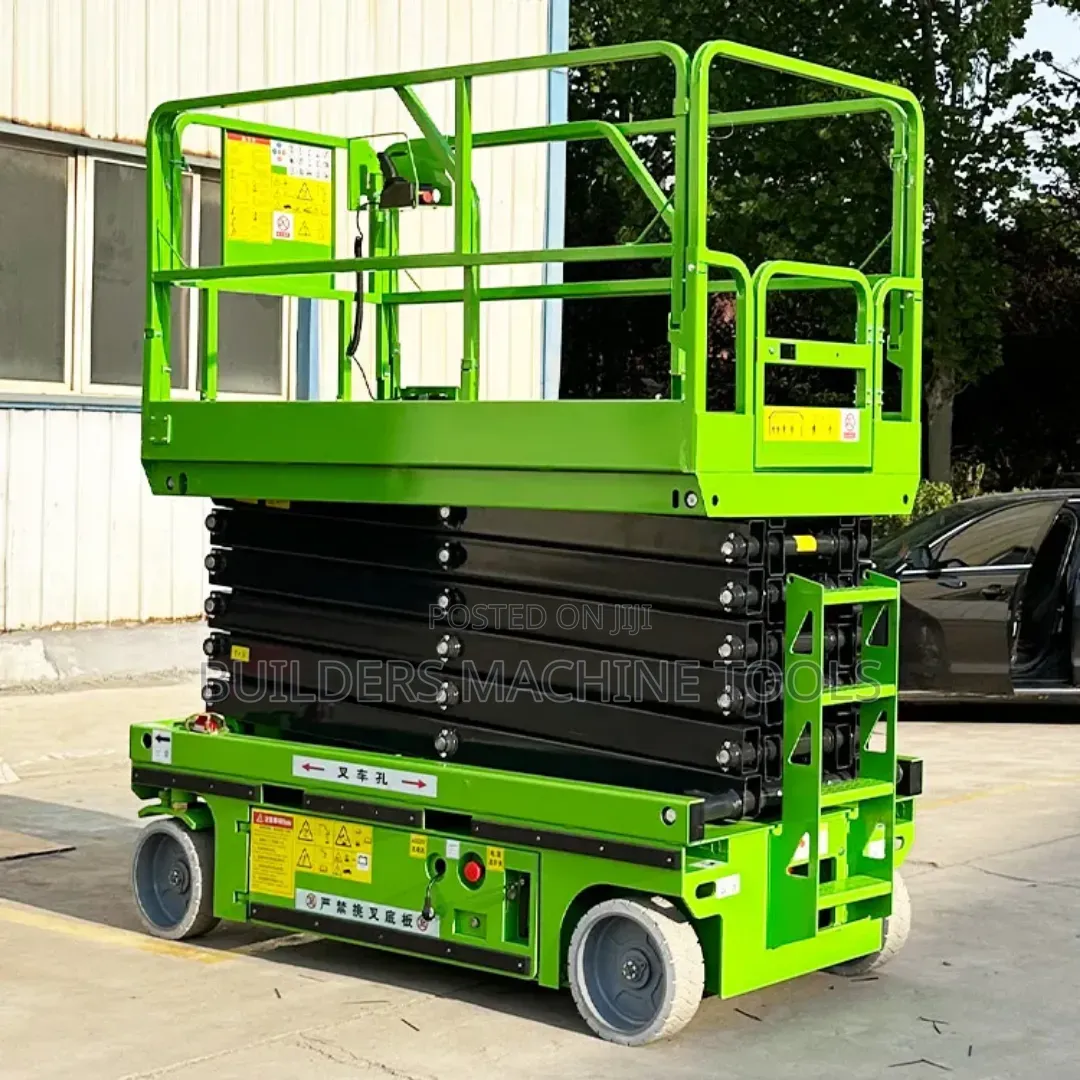 Quality Scissors Lift 10 Meters Battery Moving