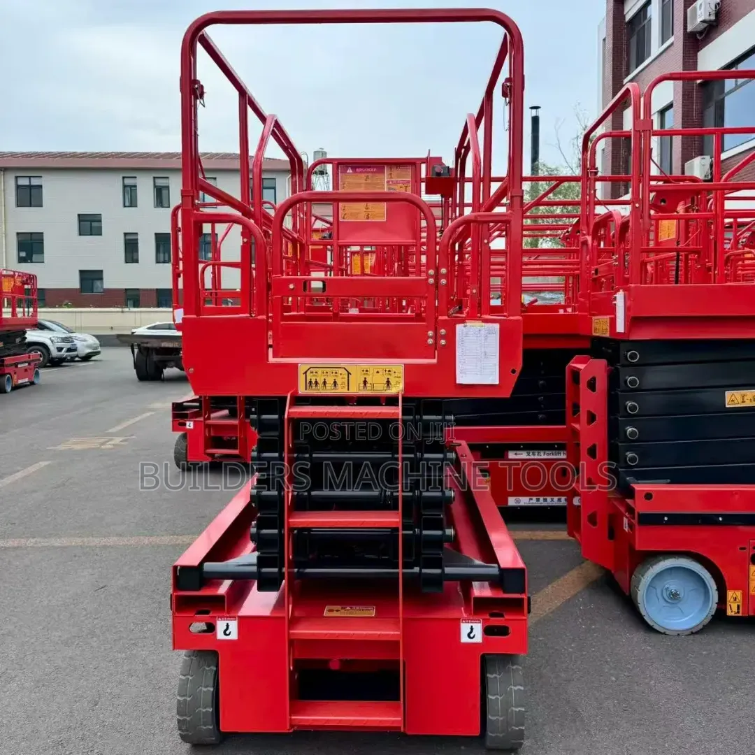 Quality Scissors Lift 10 Meters Battery Moving