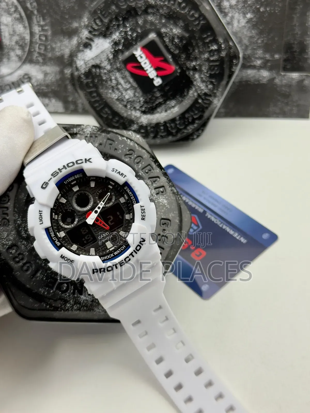 Casio G-Shock Ga-110 Water-Resistant Unisex Rubber Wristwatch