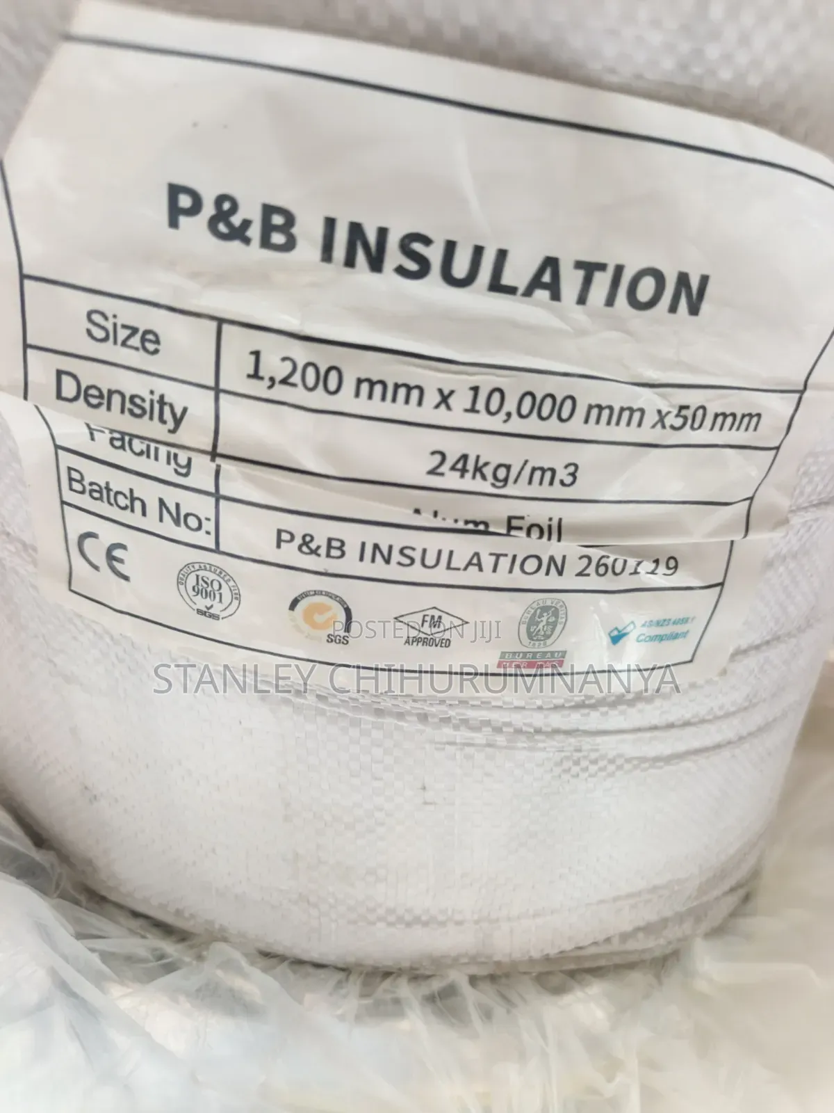 P B Installation Fiberglass