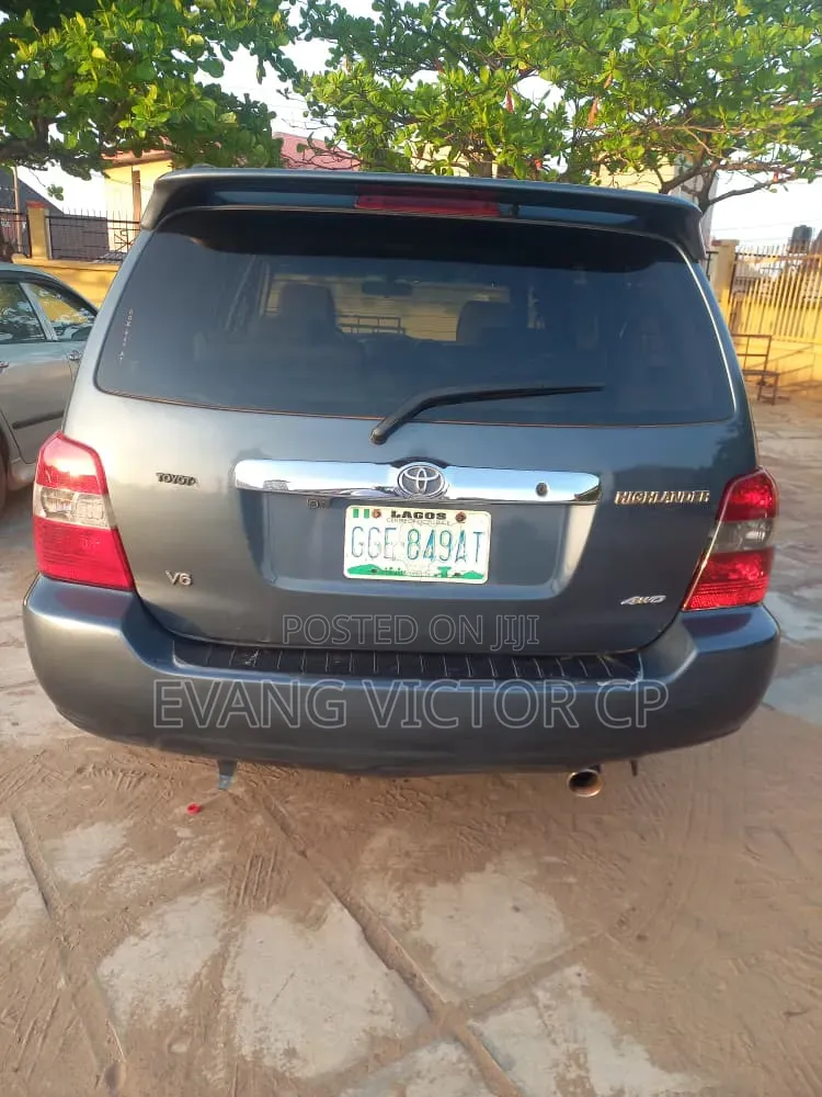 Toyota Highlander Limited V6 2006 Gray