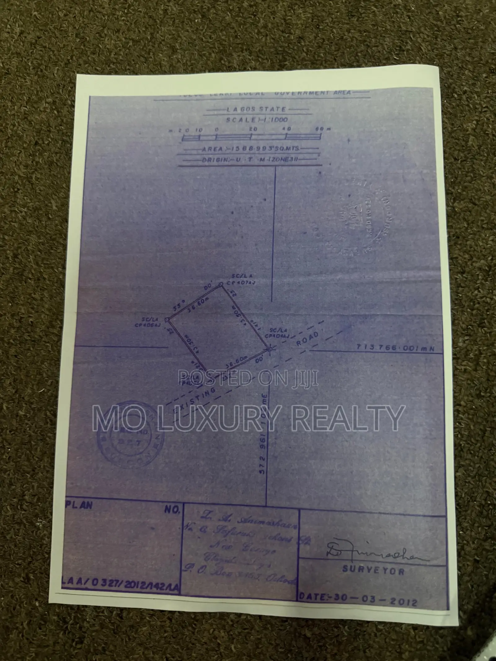 1588sqm Land for Sale Apr 3 Plots With a Bungalow