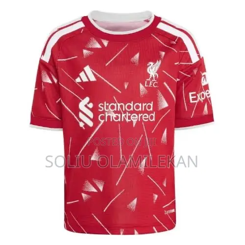 Kids Liverpool 2026/2027 Home Kit Jersey - Top Shorts