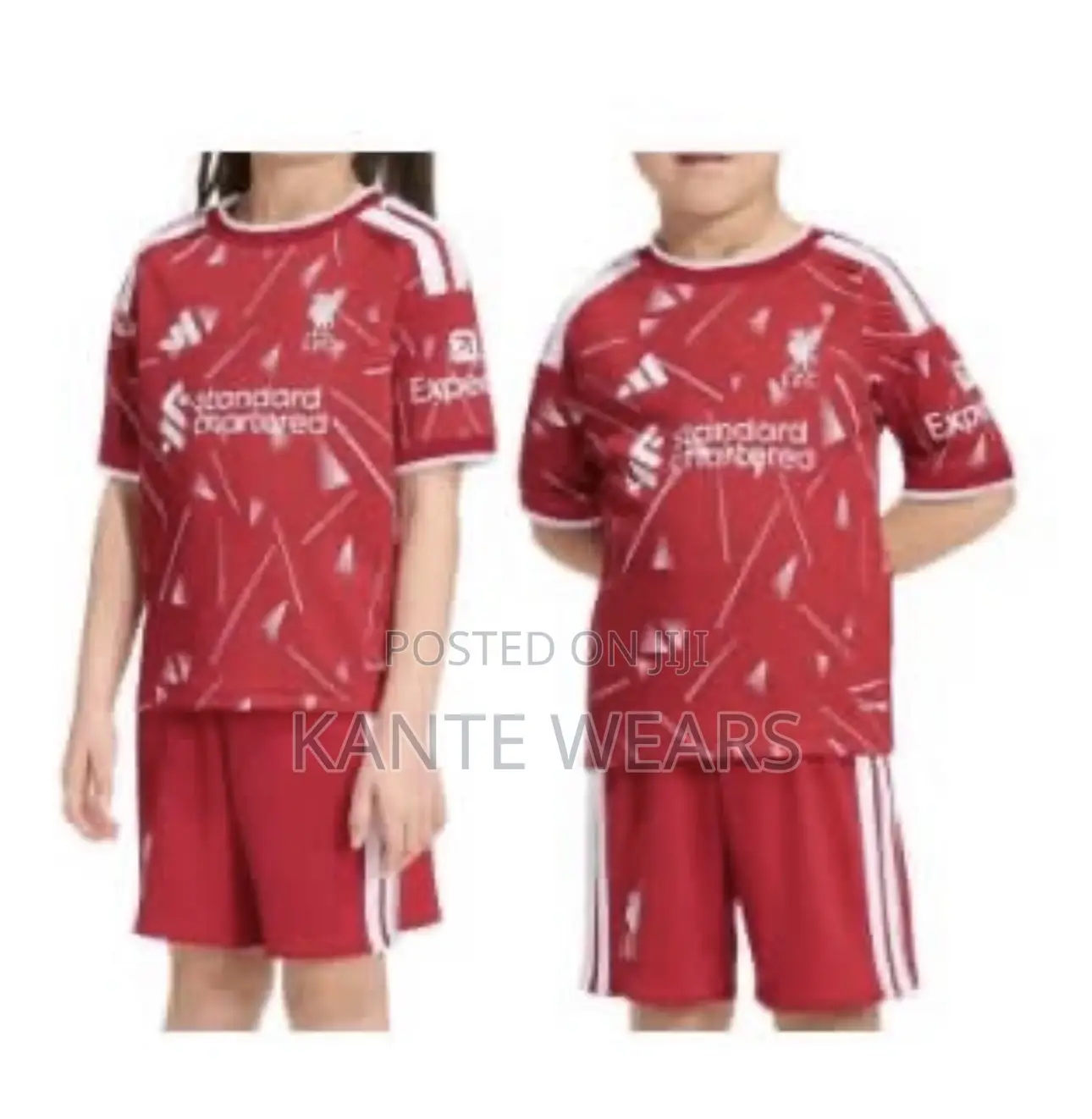 Kids Liverpool 2026/2027 Home Kit Jersey - Top Shorts
