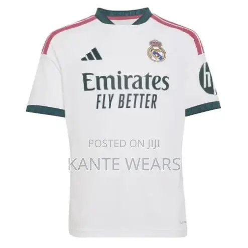 Kids Real Madrid 2026/2027 Home Kit Jersey - Top Shorts