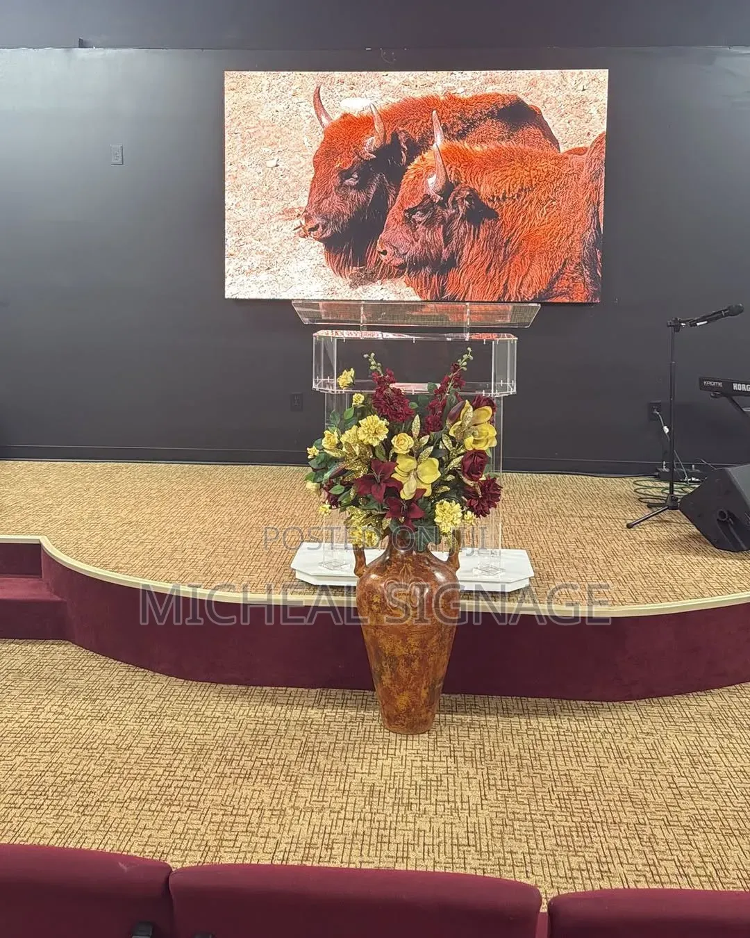 Church Led Digital Screen