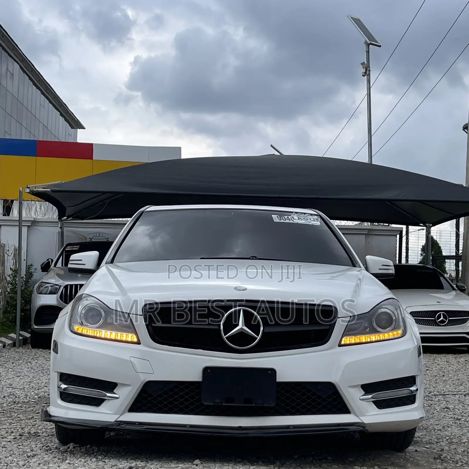 Mercedes-Benz C300 Luxury 4Matic Sedan AWD (3.5L 6cyl 7A) 2013 White