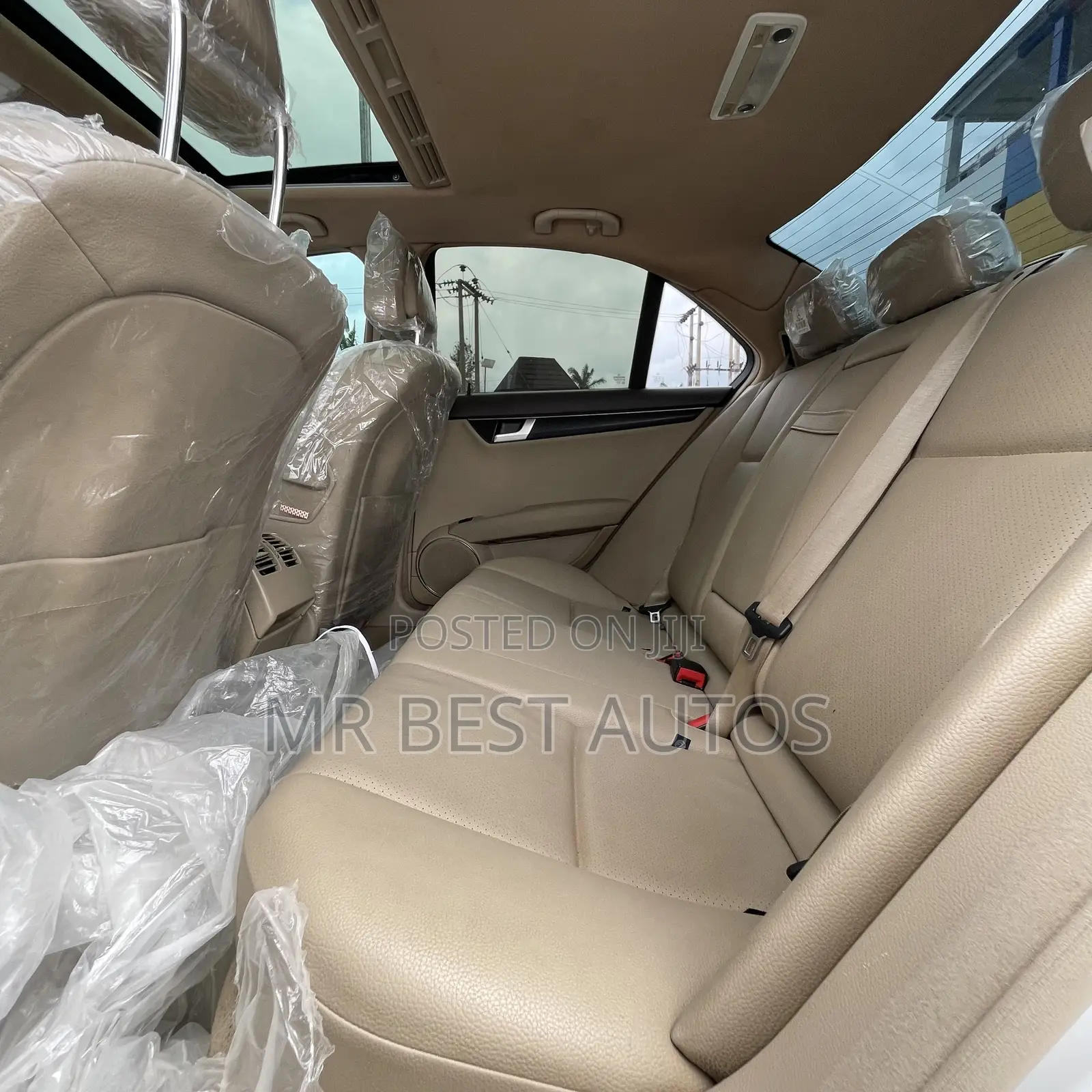 Mercedes-Benz C300 Luxury 4Matic Sedan AWD (3.5L 6cyl 7A) 2013 White