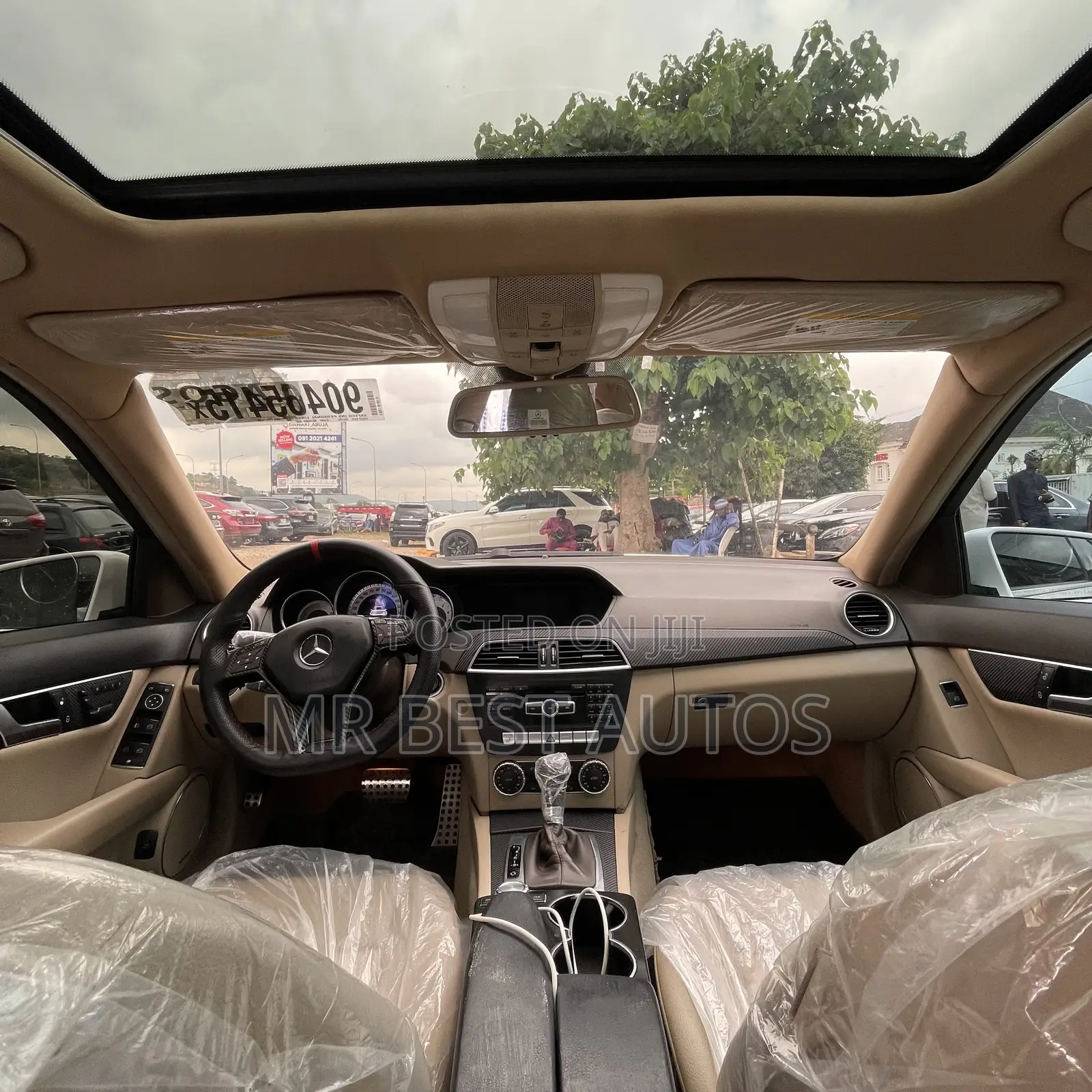 Mercedes-Benz C300 Luxury 4Matic Sedan AWD (3.5L 6cyl 7A) 2013 White