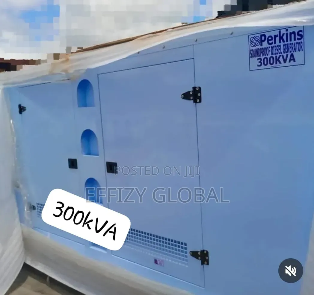 Heavy-Duty Perkins England 300kva Soundproof Generator 100% Copper Alt