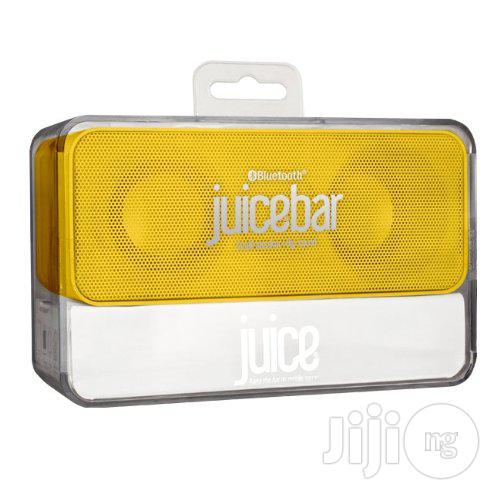 Juice 2x3 W 1500 Mah Bar Bluetooth Portable Speaker - Yellow