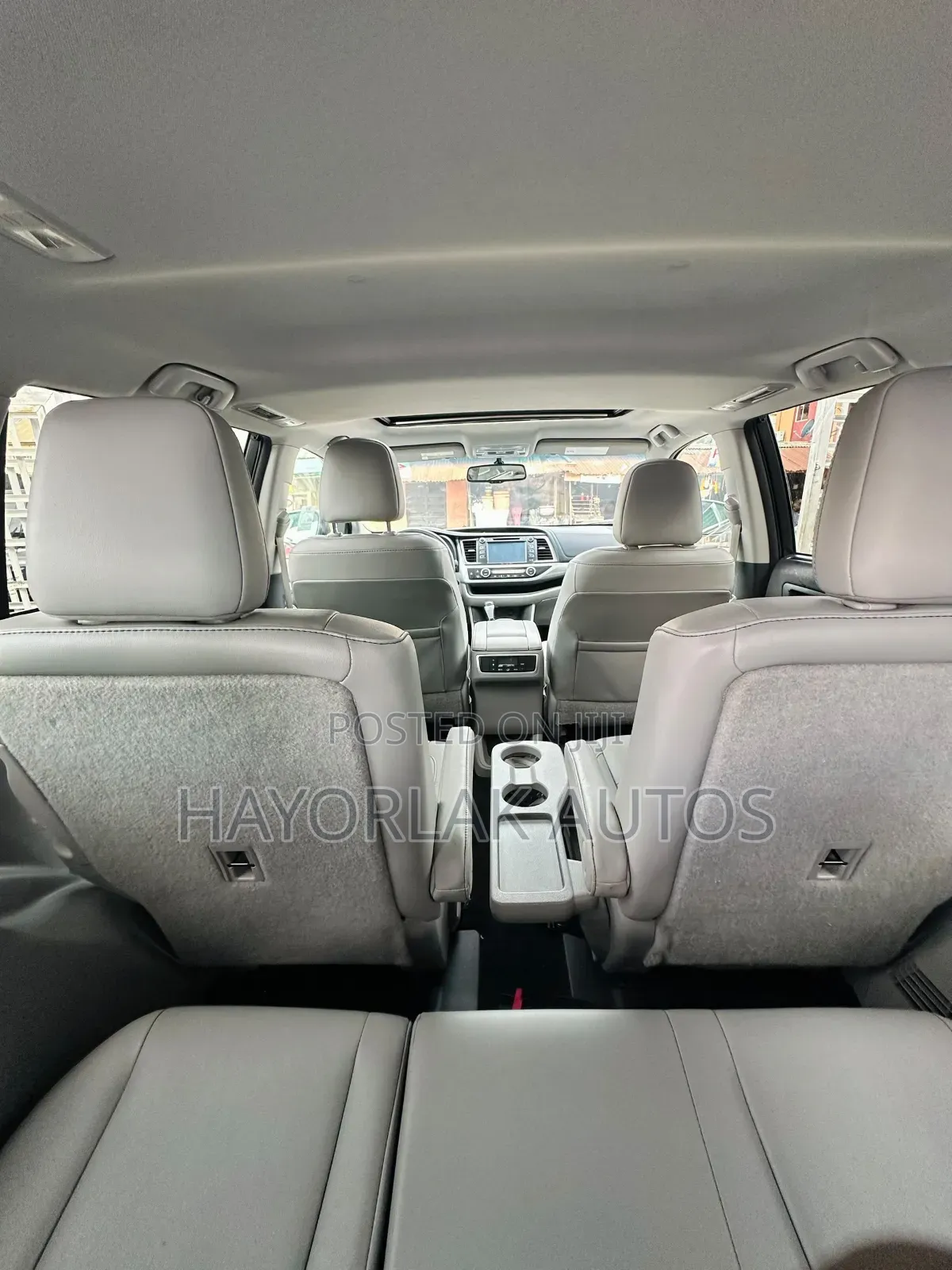 Toyota Highlander XLE V6 4x2 (3.5L 6cyl 6A) 2016 Gray