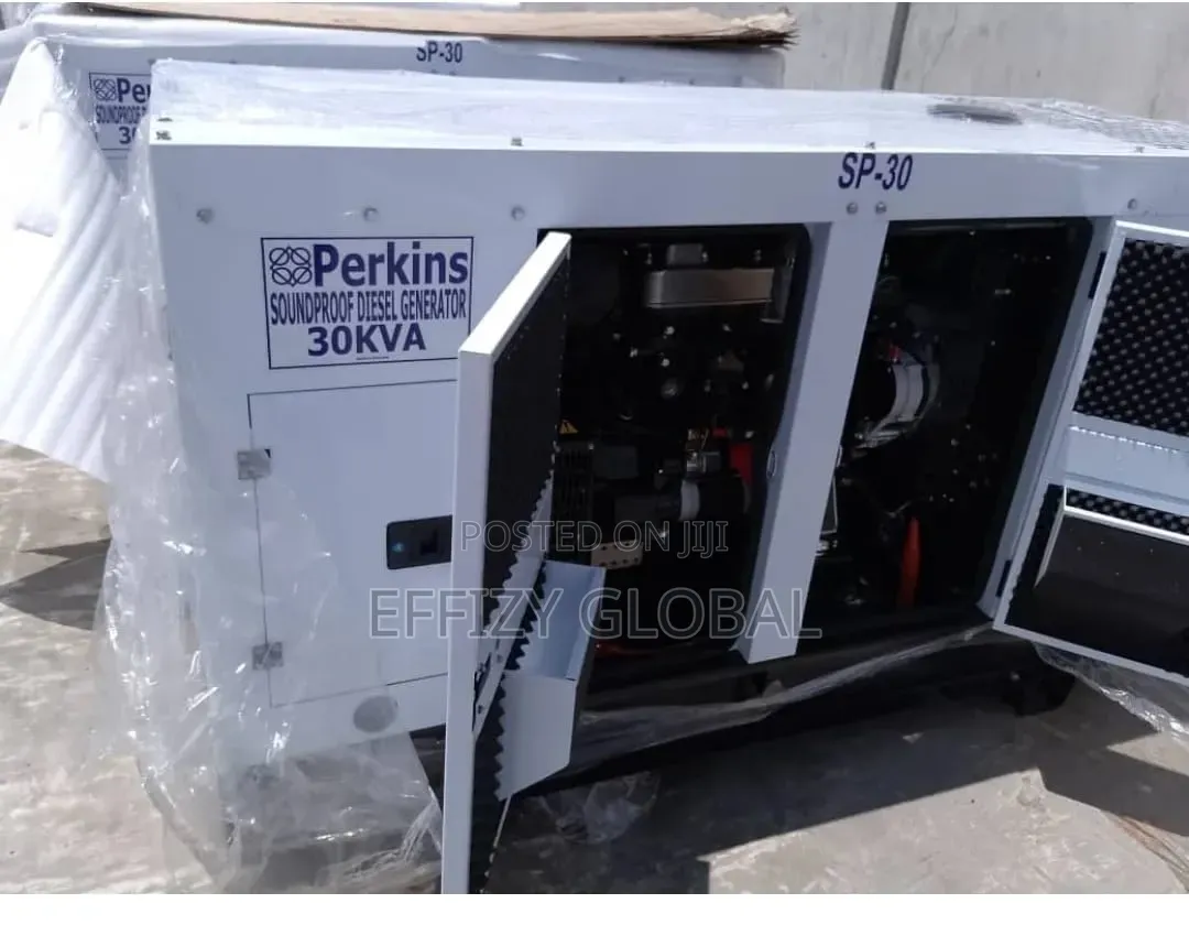 Original Perkins England 30kva Diesel Generator 100%Copper Alternators