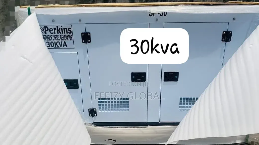 Original Perkins England 30kva Diesel Generator 100%Copper Alternators