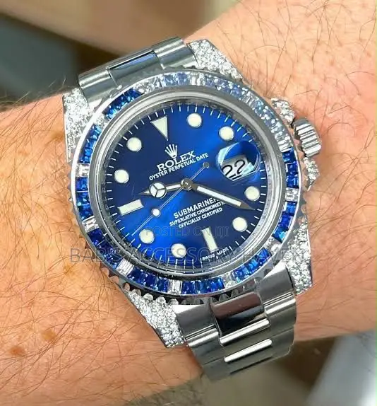 Rolex Oyster Perpetual Date Stone Watch