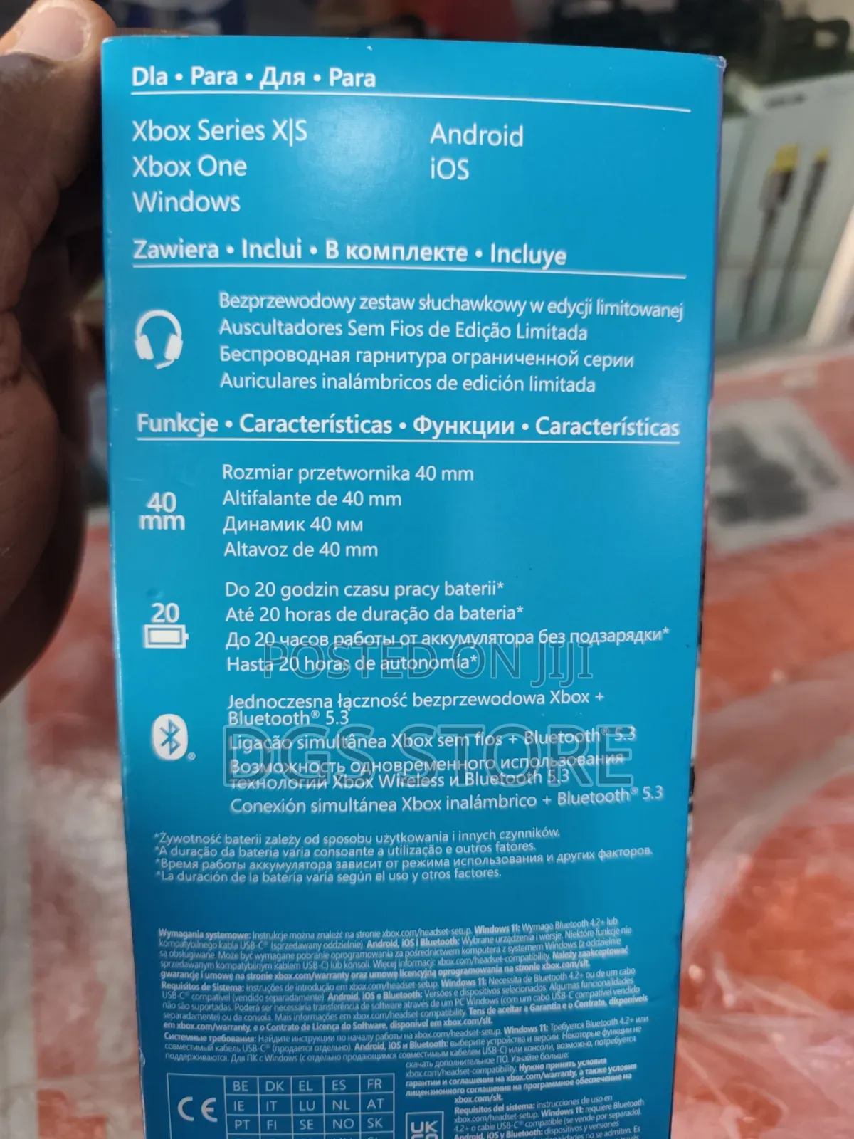 Xbox Forza Horizon 6 Wireless Headphone Limited Edition