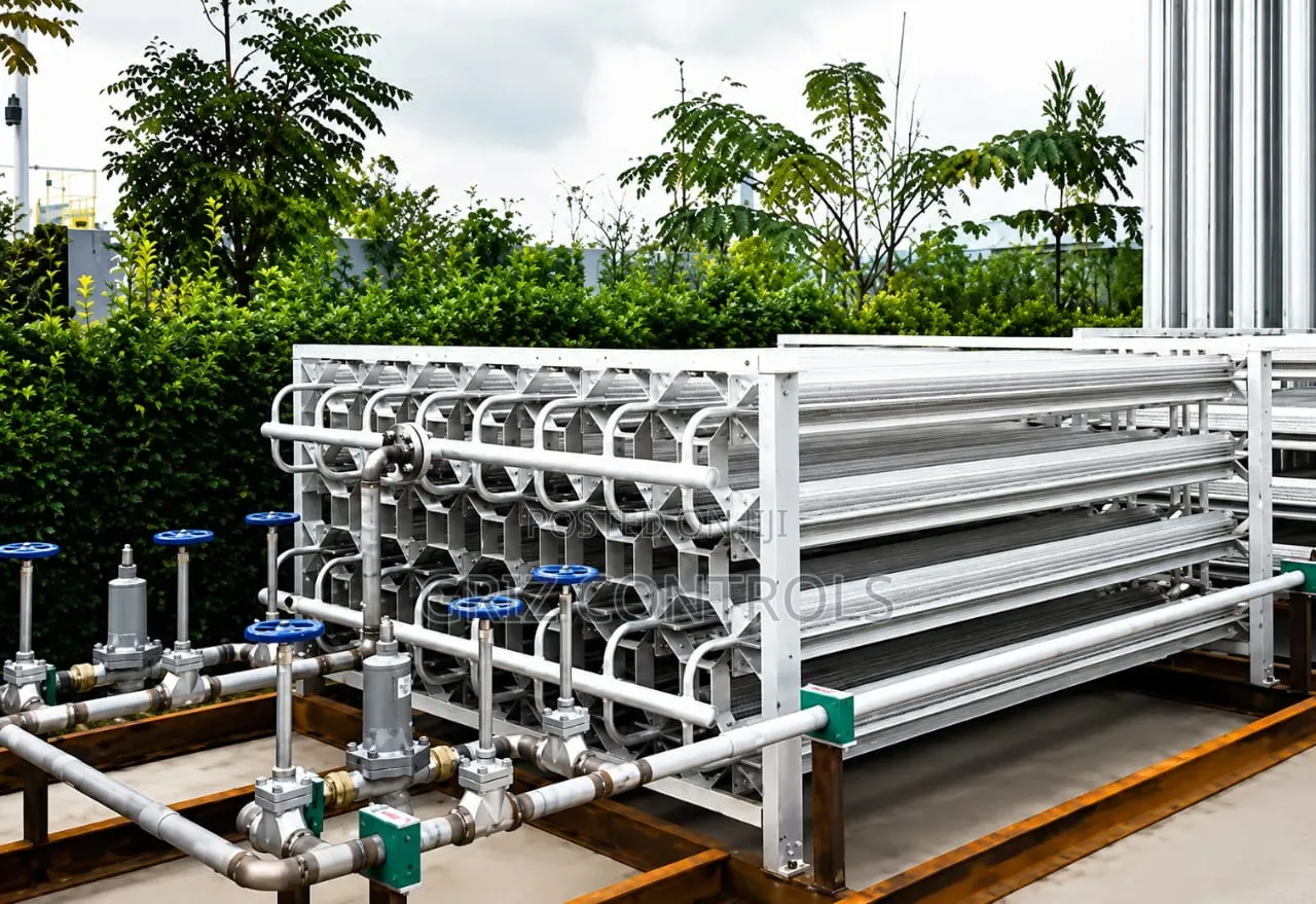 GRIZ CONTROLS Ambient Air Booster | Lng, Lox, Lin Lar Gas Vaporizer