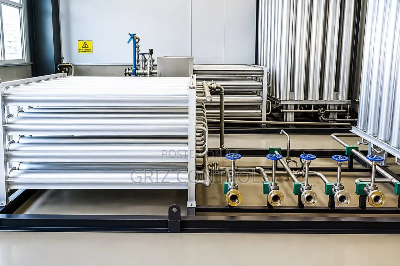 GRIZ CONTROLS Ambient Air Booster | Lng, Lox, Lin Lar Gas Vaporizer