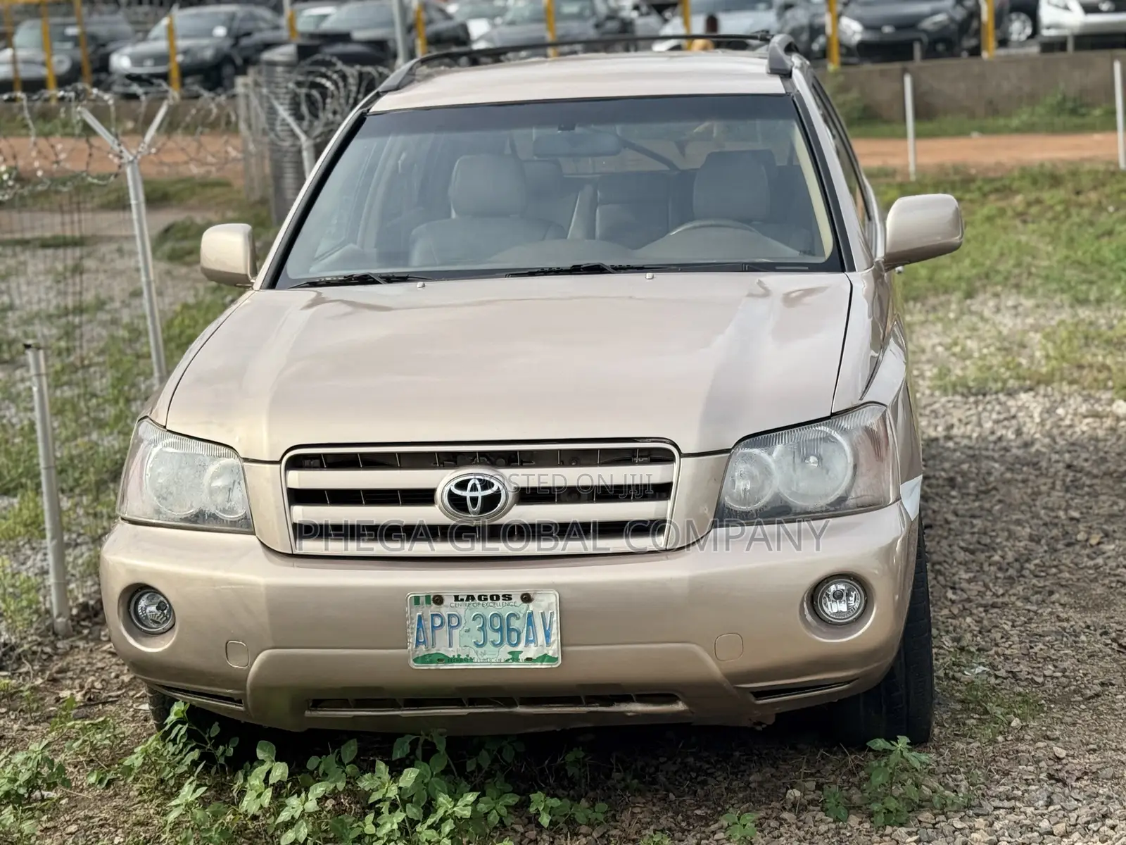Toyota Highlander V6 4x4 2005 Gold