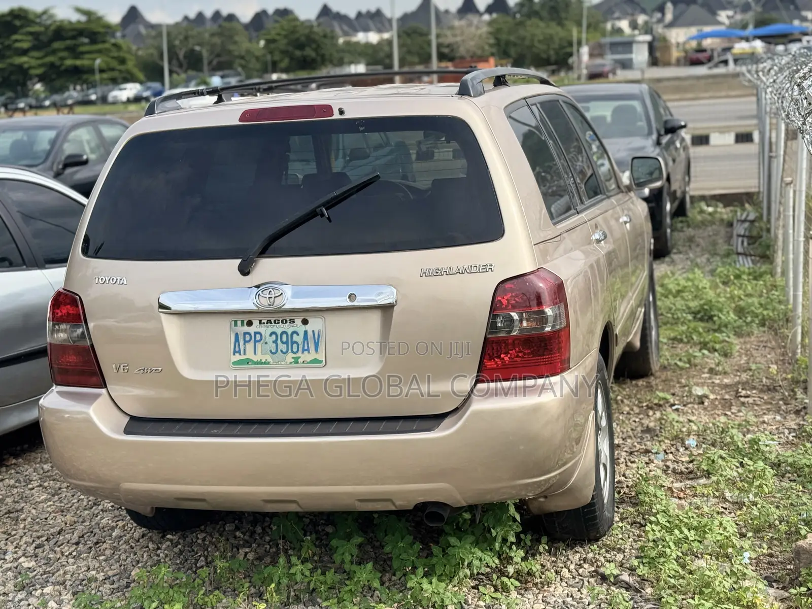 Toyota Highlander V6 4x4 2005 Gold