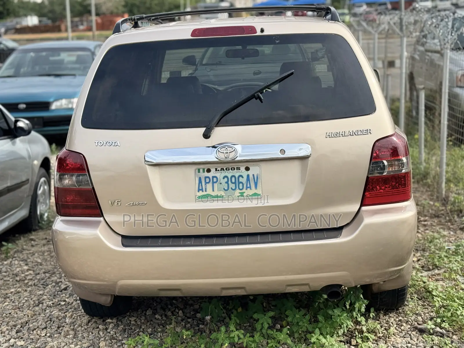 Toyota Highlander V6 4x4 2005 Gold