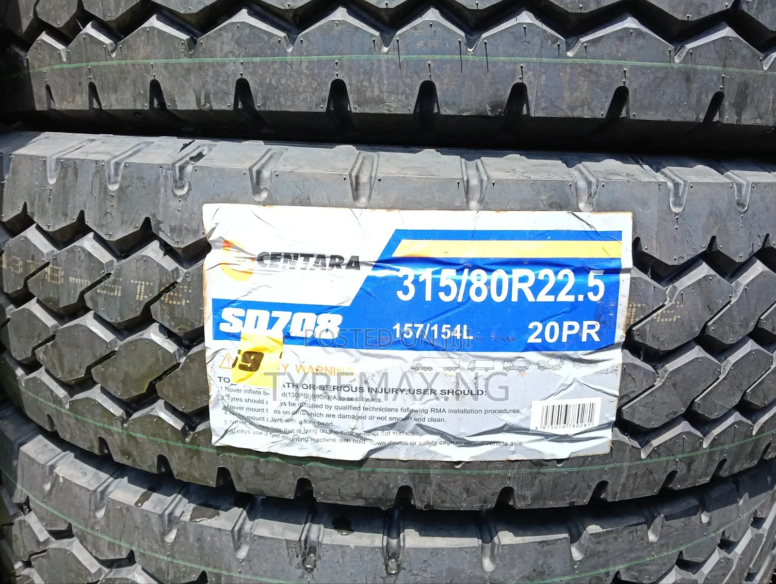 Centera Truck Tyre 315/80r22.5