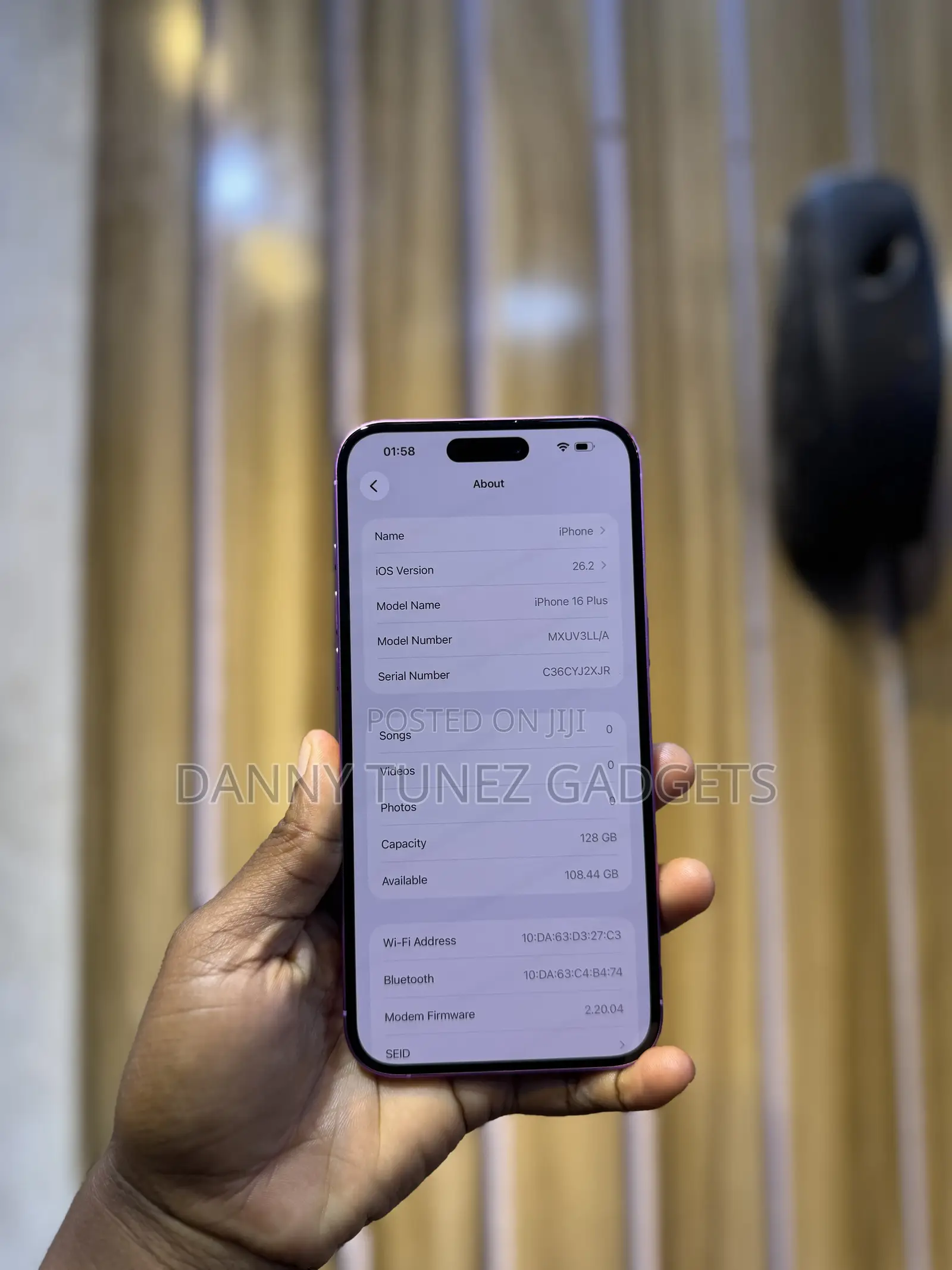 Apple iPhone 16 Plus 128 GB Pink