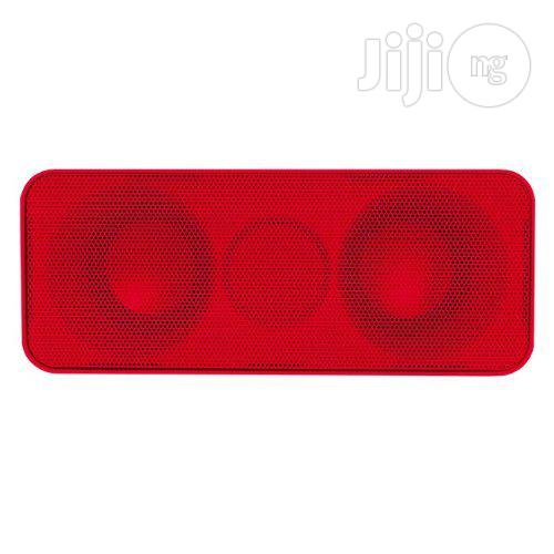 Juice 2x3 W 1500 Mah Bar Bluetooth Portable Speaker - Red