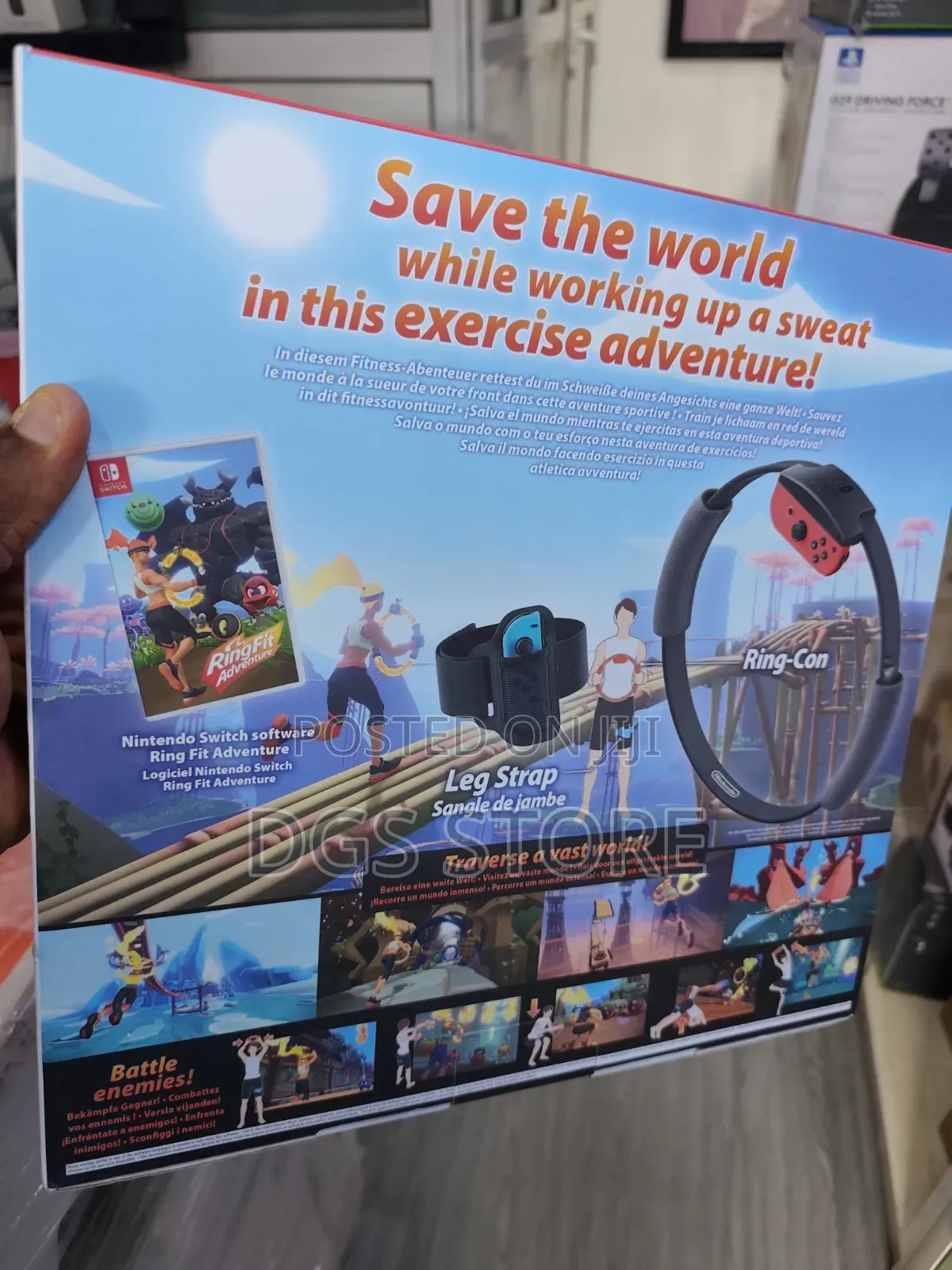 Nintendo Switch Ringfit Adventure