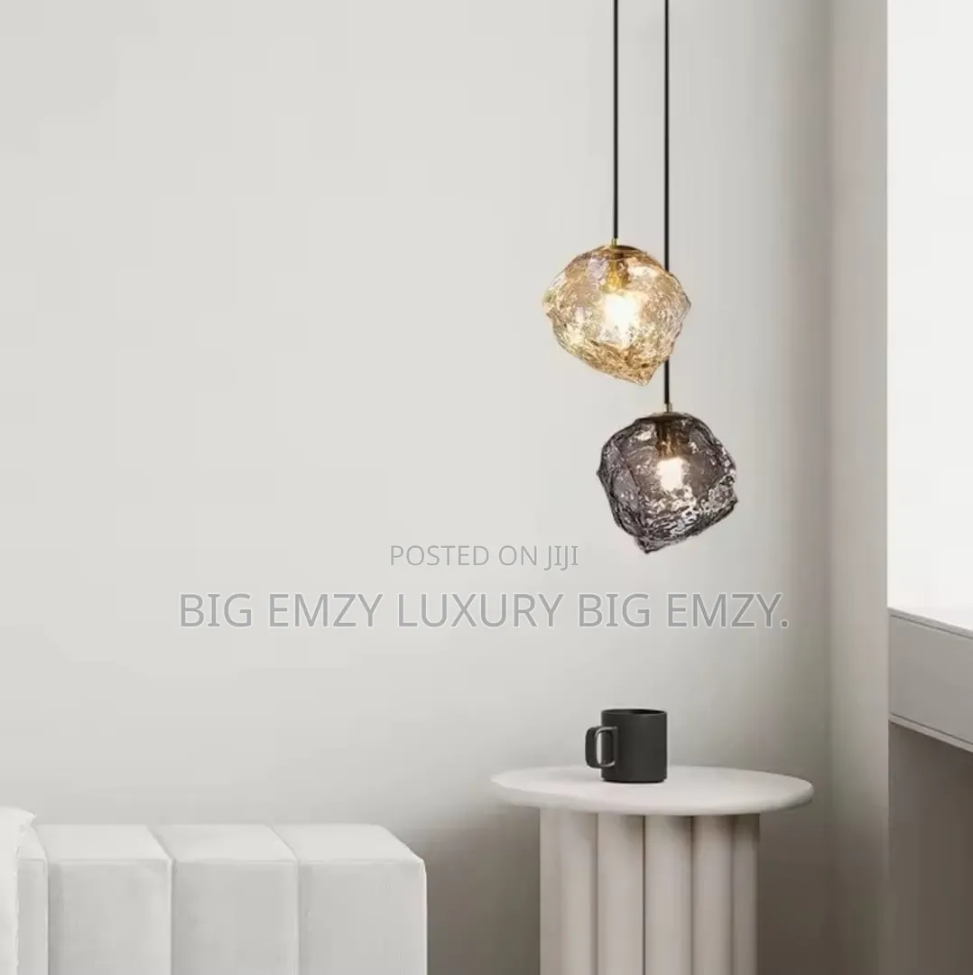 Stone Glass Pendant Lights .