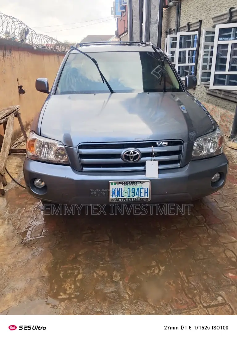Toyota Highlander 2004 Blue