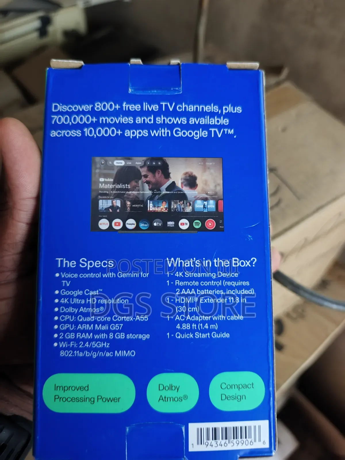 Onn Streaming Device Google Tv With Gemini 2026