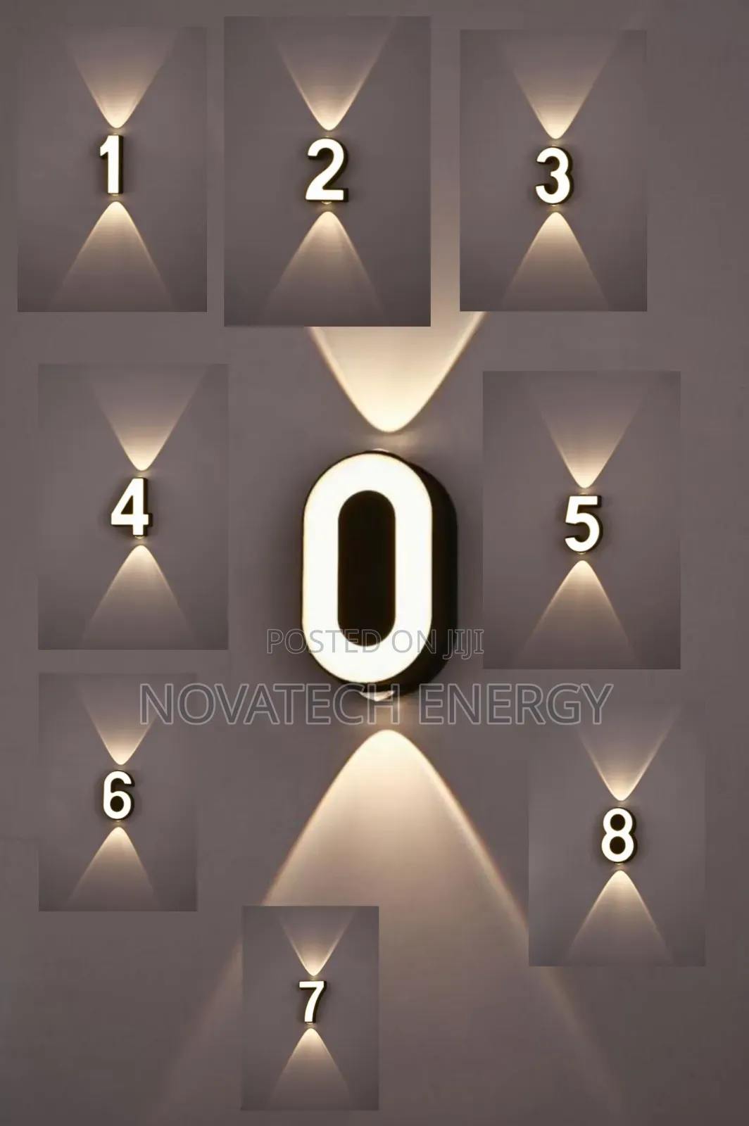 Numbers Led Wall Bracket Light, Quality