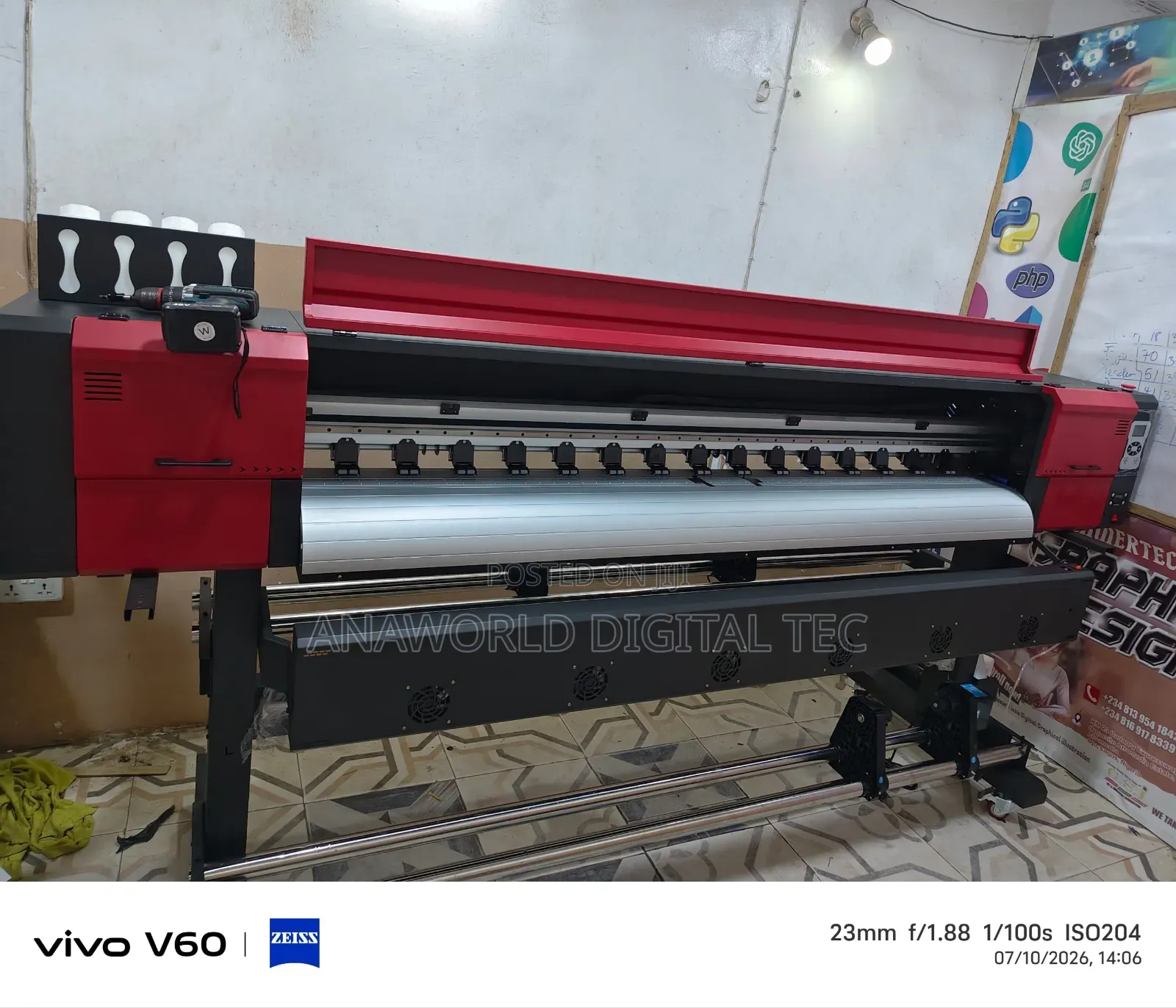 6.2ft World Colour Brand New Flex Banner Large Format Printer