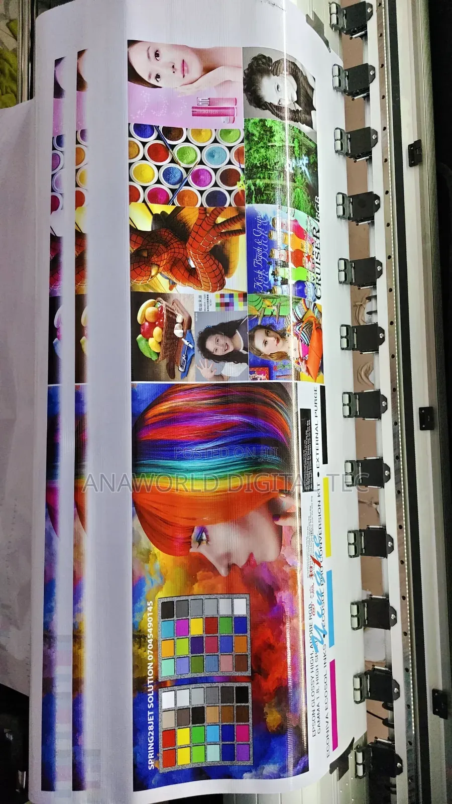 6.2ft World Colour Brand New Flex Banner Large Format Printer
