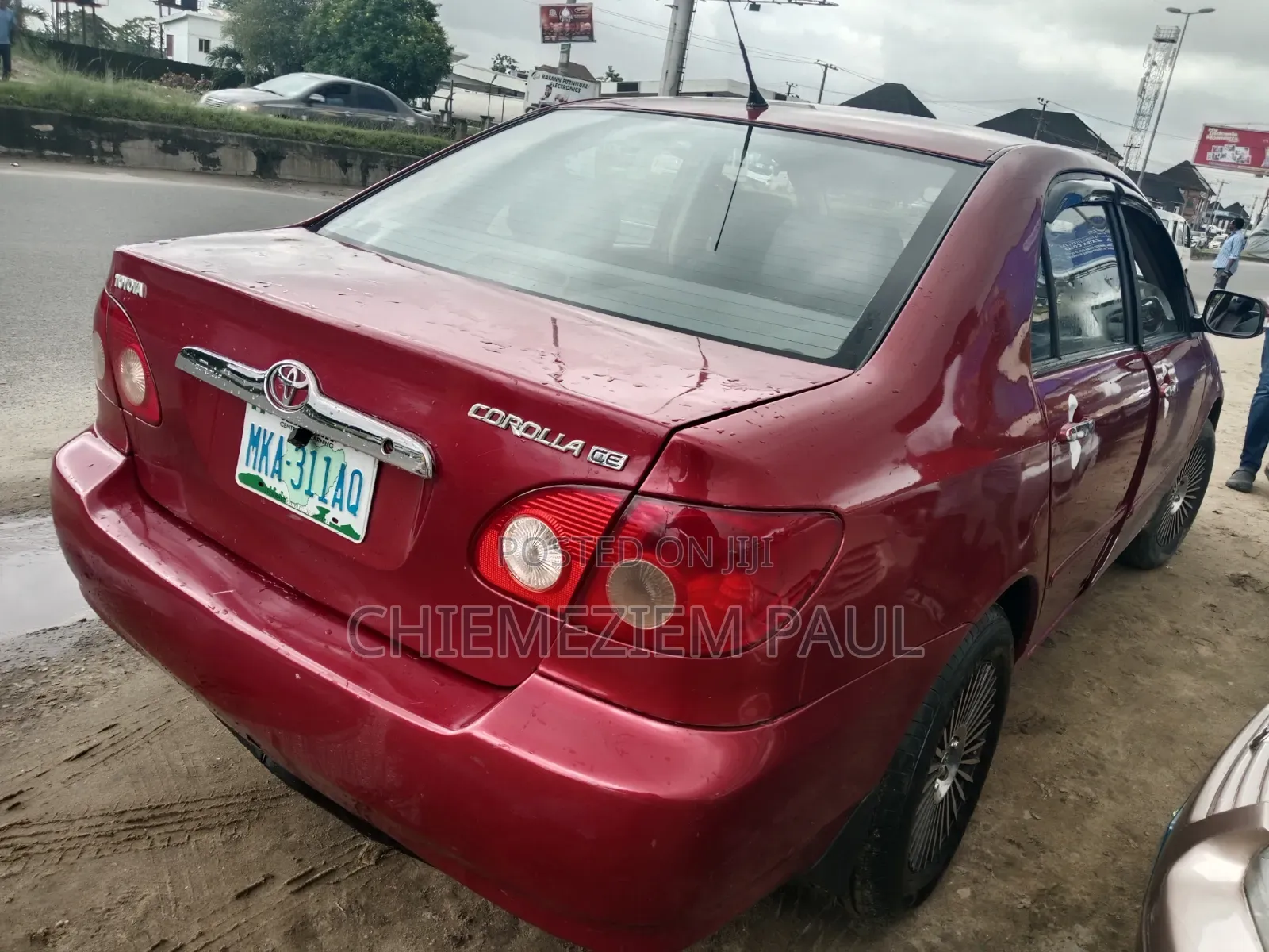 Toyota Corolla 2004 Red