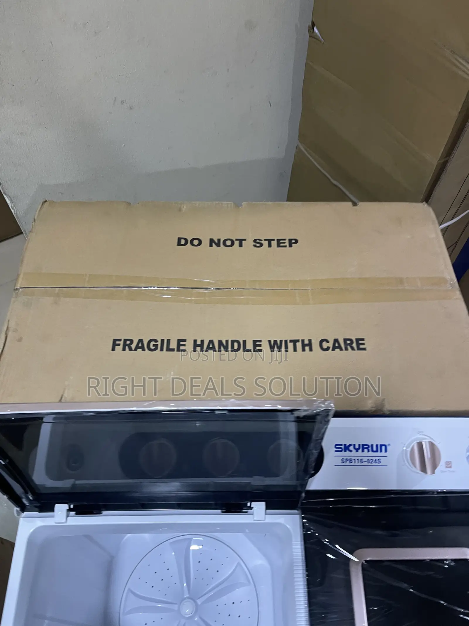 Brand New Skyrun Spb116-024s Twin Tub Washer With Smooth Operations