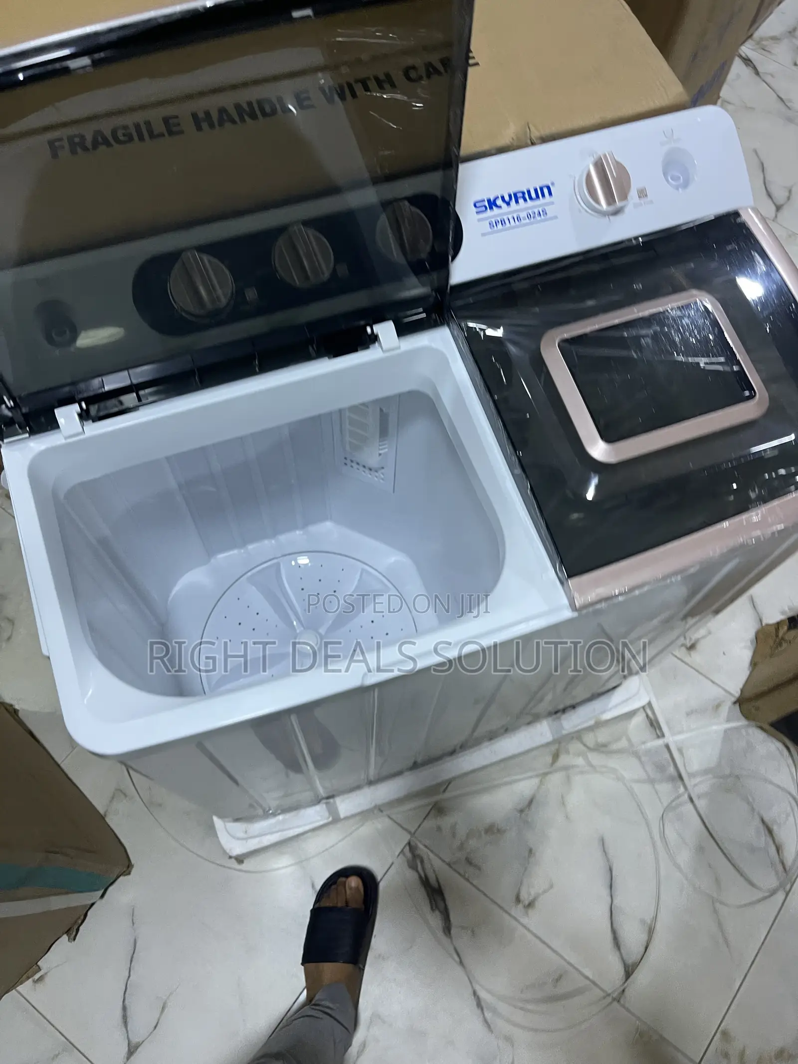 Original Skyrun Spb116-024s Washing Machine With Quick Wash Cycle