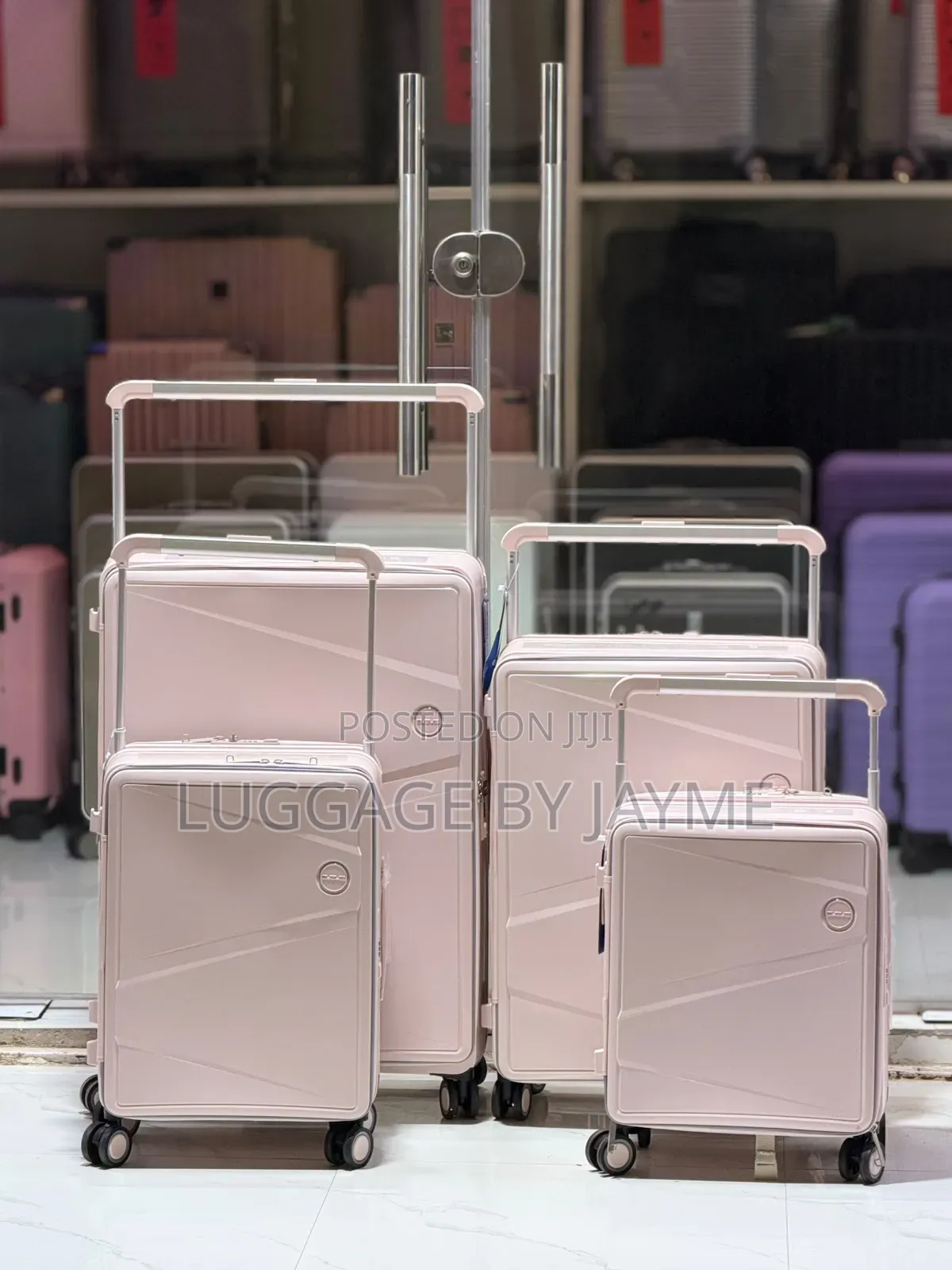 Unbreakable Polypropylene 4-Piece Luggage Set