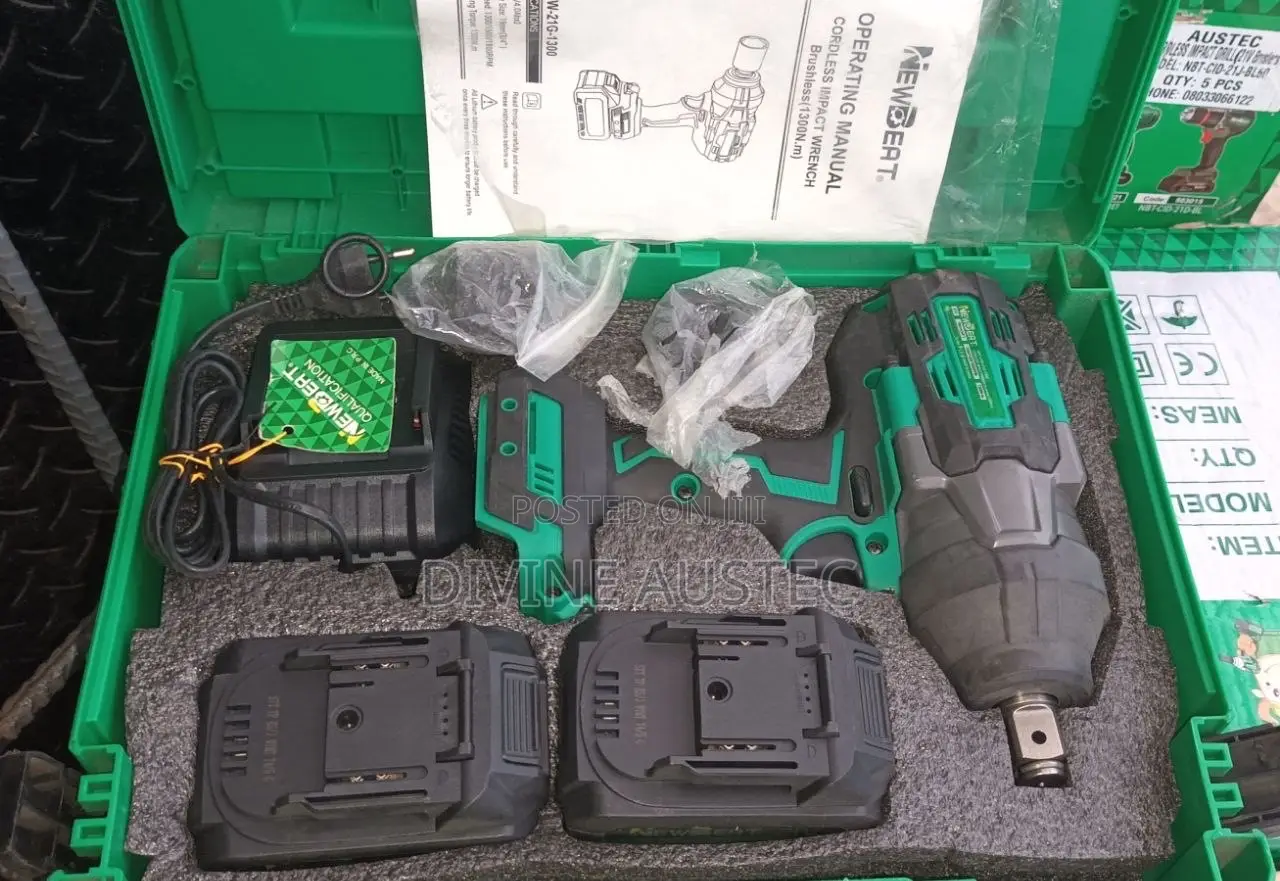 Cordless Impact Wrench Brushless 1300n.M