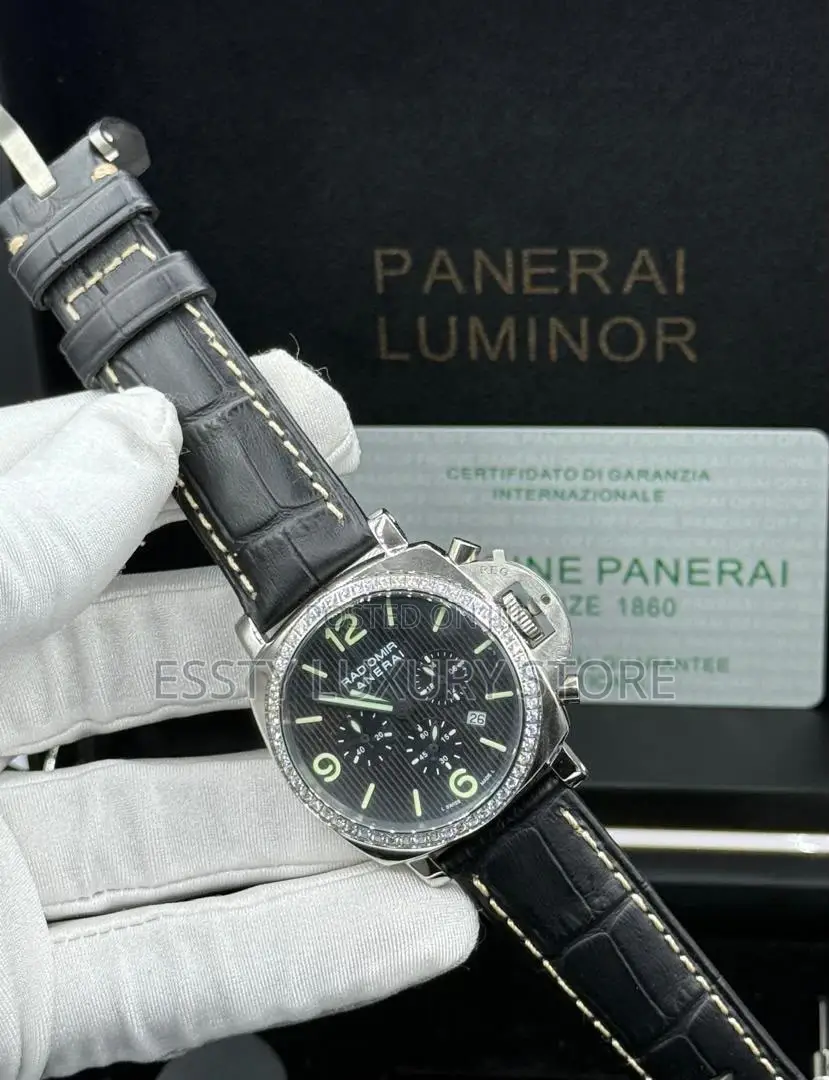 Panerai Luminor Quality Luxury Female Genuine Leather Wristwatch