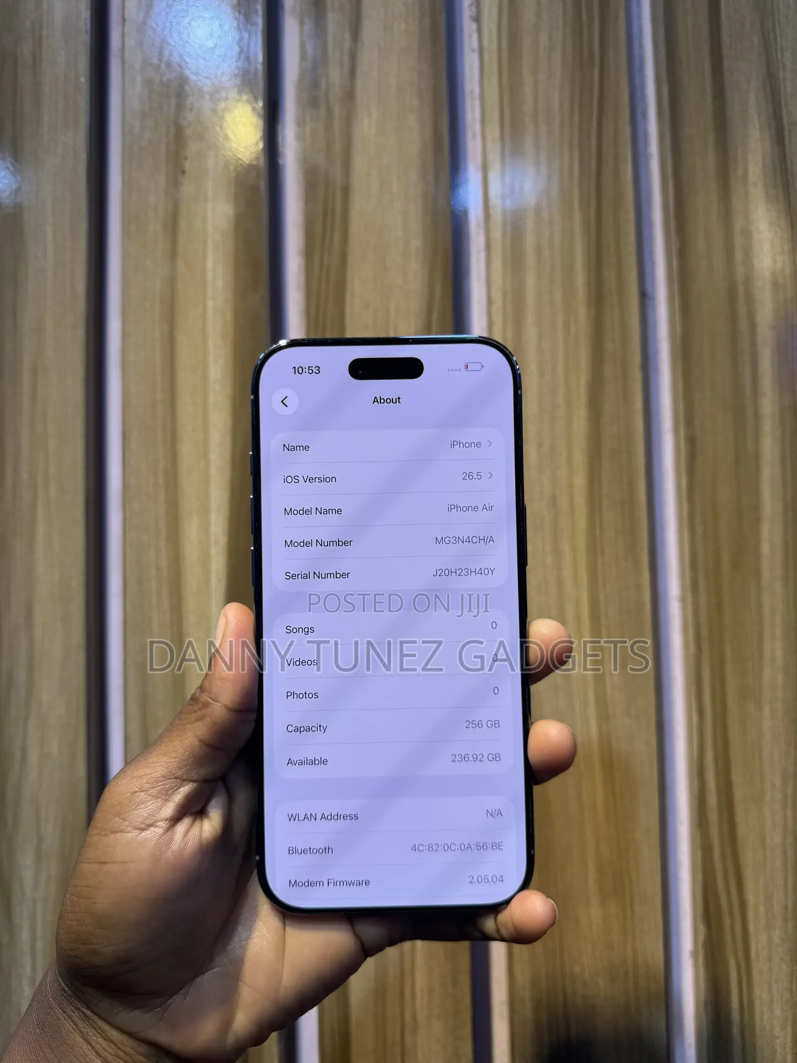 Apple iPhone Air 256 GB Blue