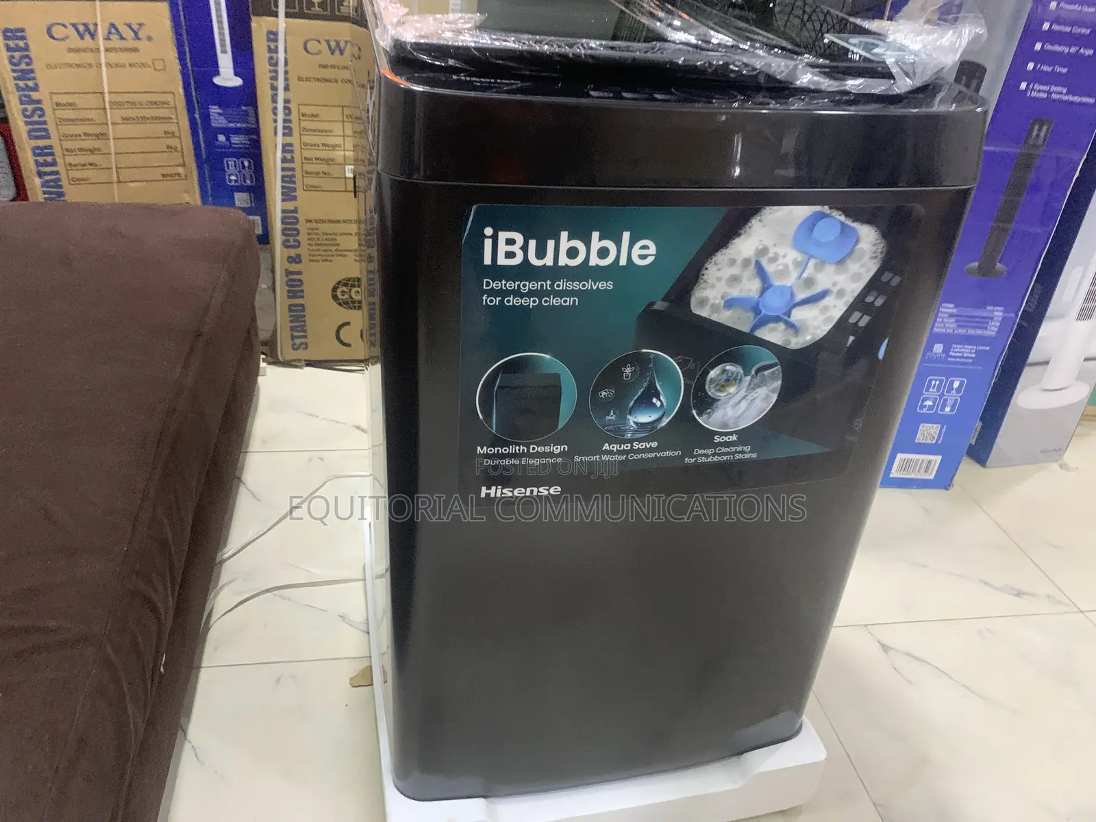 Hisense 11kg Washing Machine – Wt3k1123ub Durable Stainless Steel Drum